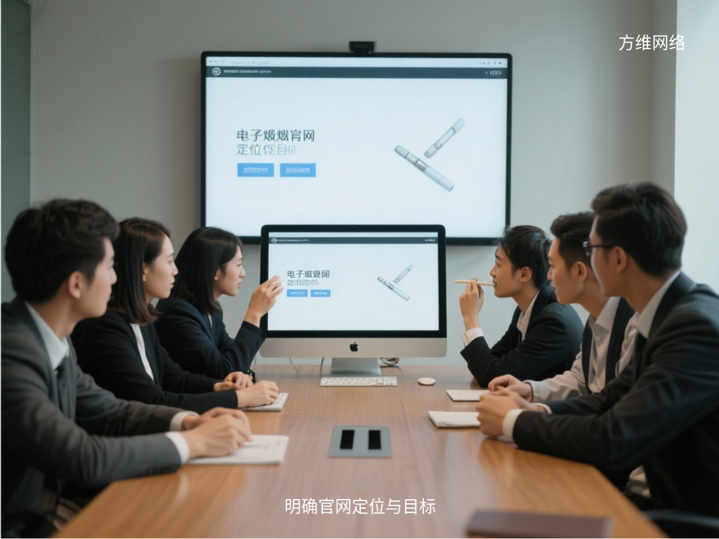 明确官網定位與目(mu)标